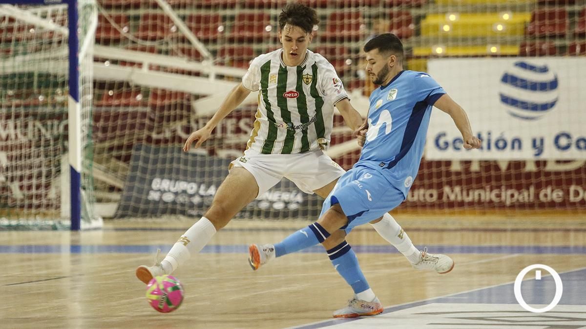 Javi Aranda en un partido en Vista Alegre 