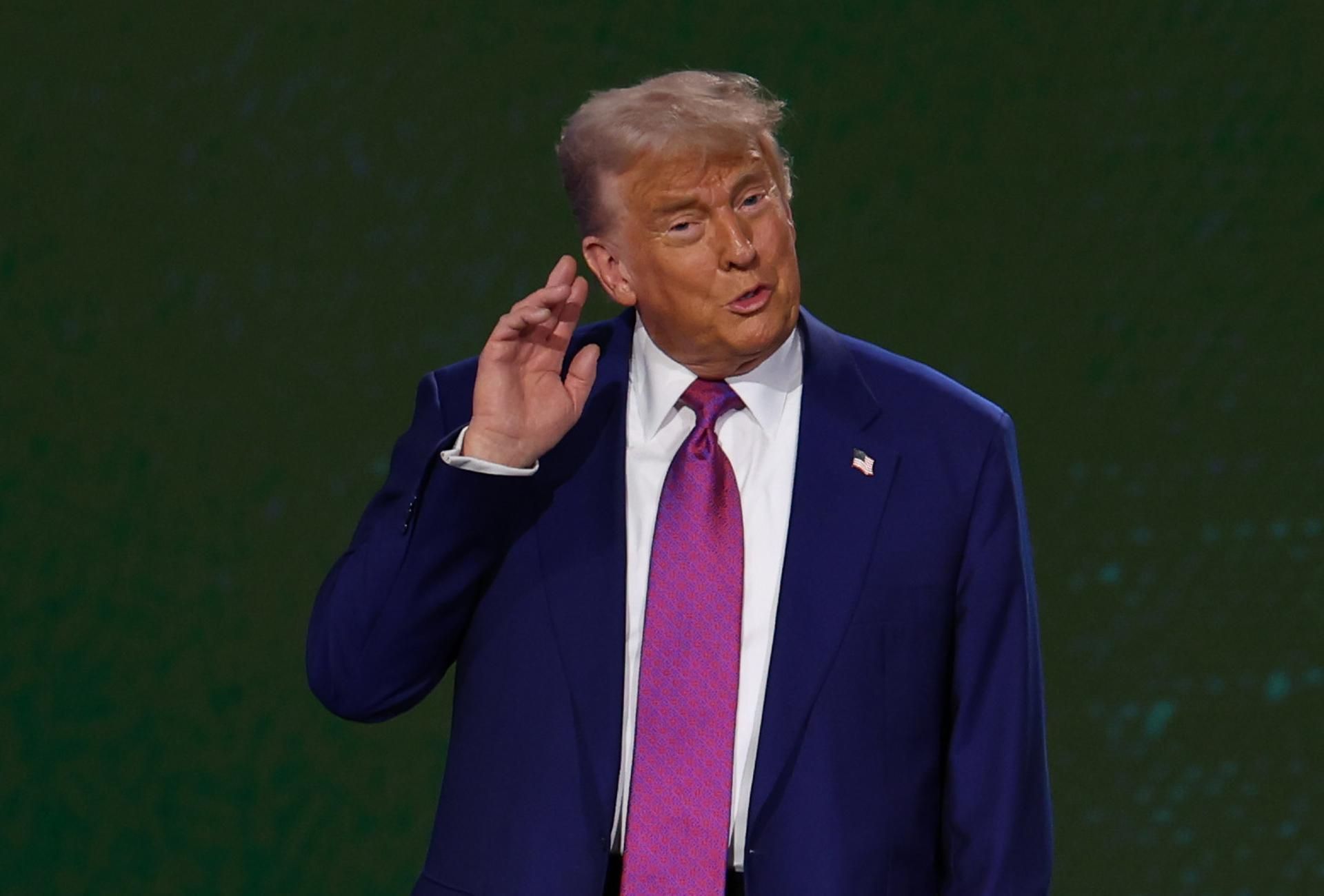 El presidente de Estados Unidos, Donald Trump. EFE/Ali Haider