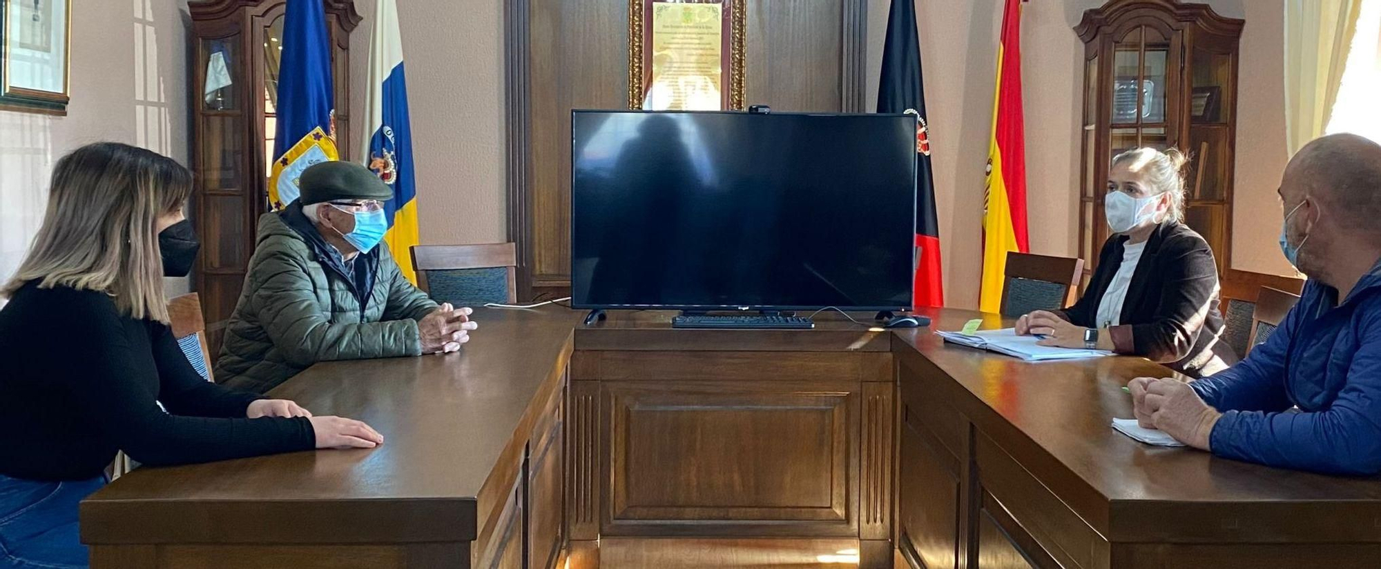Presentación del proyecto en el Ayuntamiento.