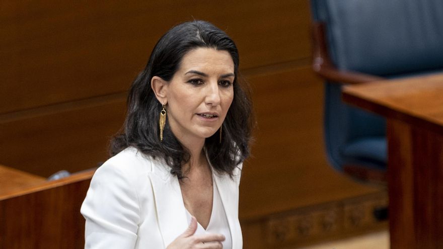 La portavoz del Grupo Parlamentario de Vox, Rocío Monasterio.