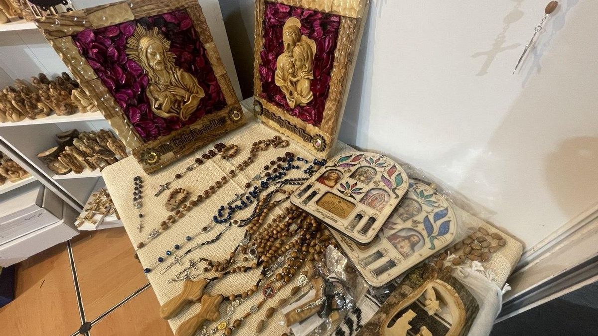 Detalle del puesto de Madera Viva en Farcama