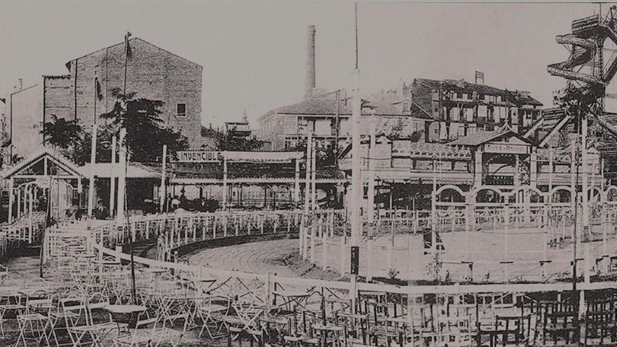 Un parque de atracciones en Zaragoza: las ruinas del Saturno