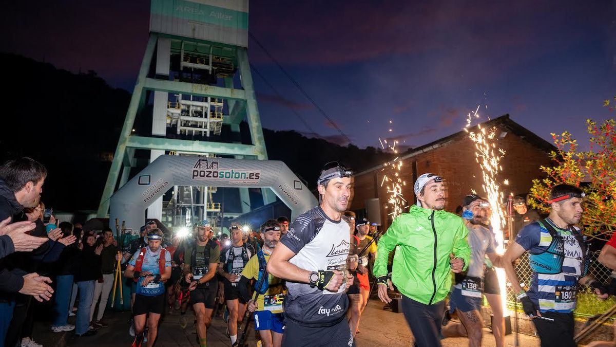 Trail minero del carbón.