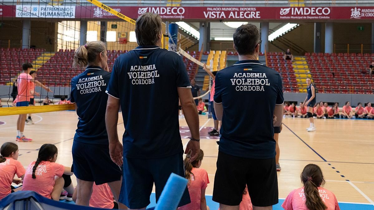 Clausura del Campus Rafa Pascual de voleibol en Vista Alegre