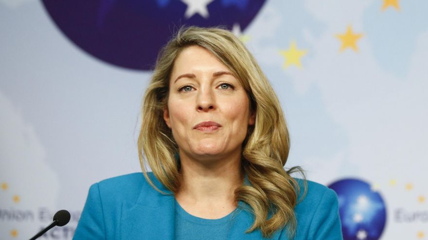 Melanie Joly, en una fotografía de archivo. EFE/EPA/JOHANNA GERON / POOL