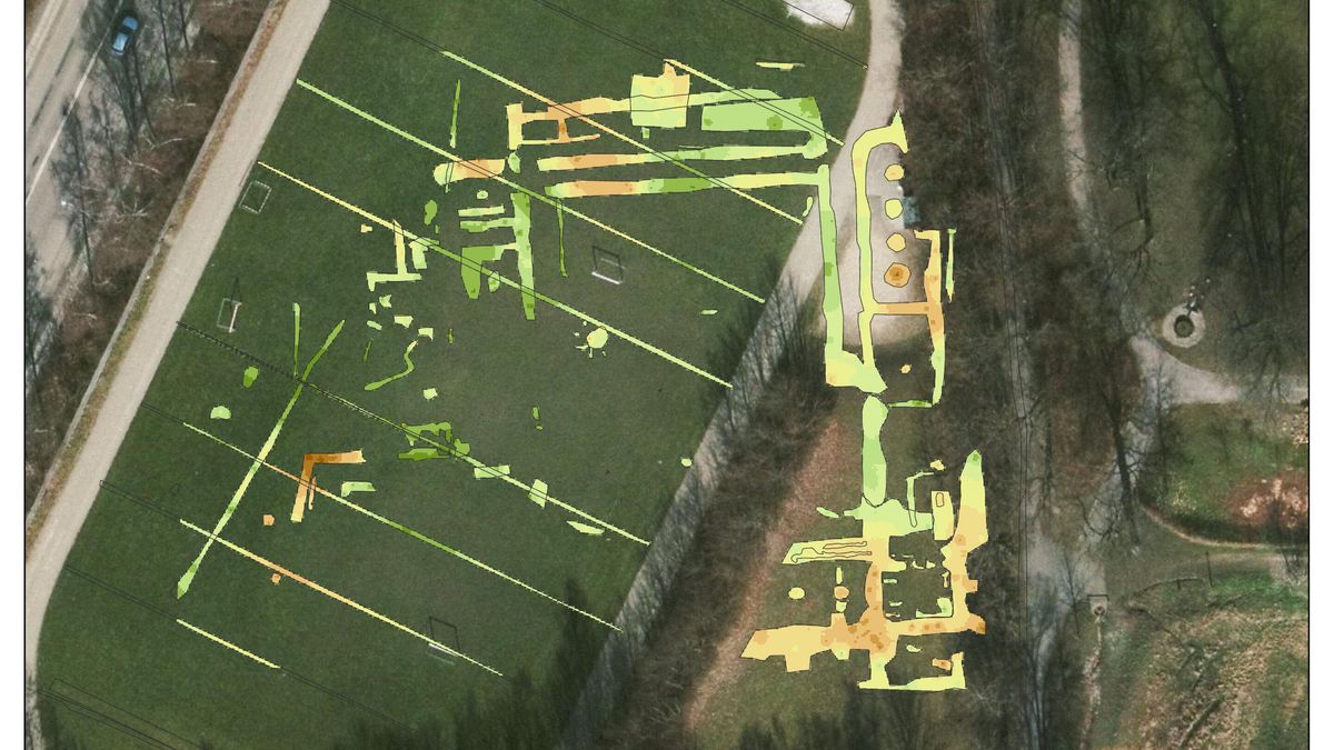 Encuentran bajo un campo de fútbol en Dinamarca un monasterio medieval que se creía perdido desde hace siglos