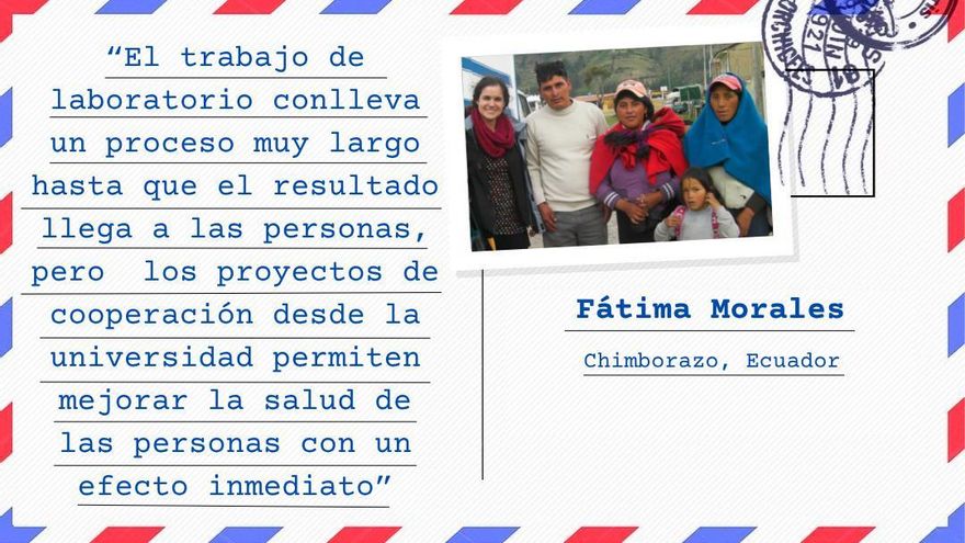 Fusionar cooperación e investigación para sanear agua en Ecuador: el "cambio de paradigma" de Fátima Morales