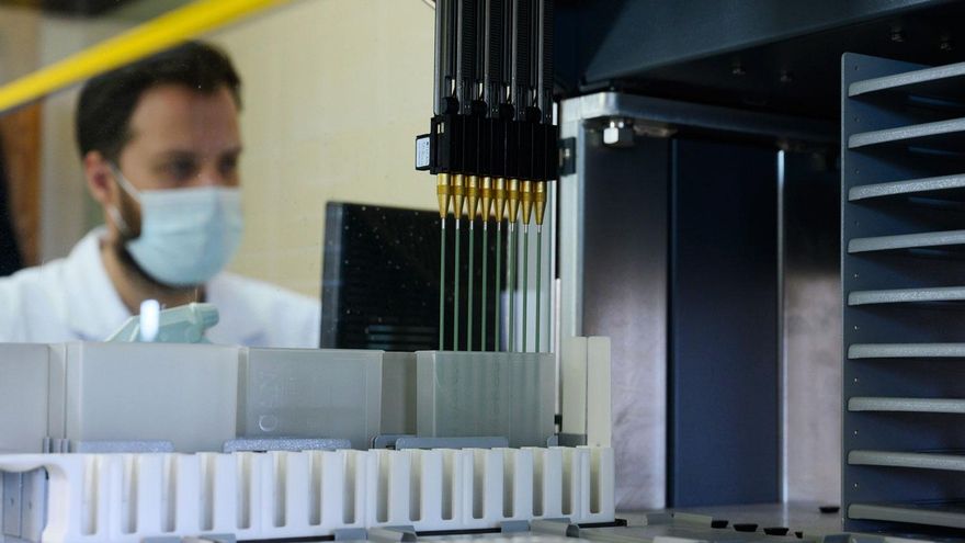 Los laboratorios de la empresa de la Región Leonesa en Salamanca Immunostep. // Dicyt