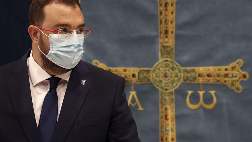 El presidente del Principado, Adrián Barbón