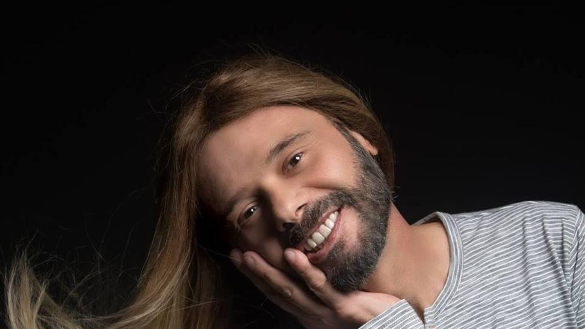 El artista grancanario Jabicombé.