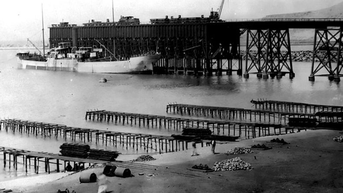 La inauguración oficial del Cable Inglés tuvo lugar el 20 de abril de 1904, contando con la presencia del rey Alfonso XIII