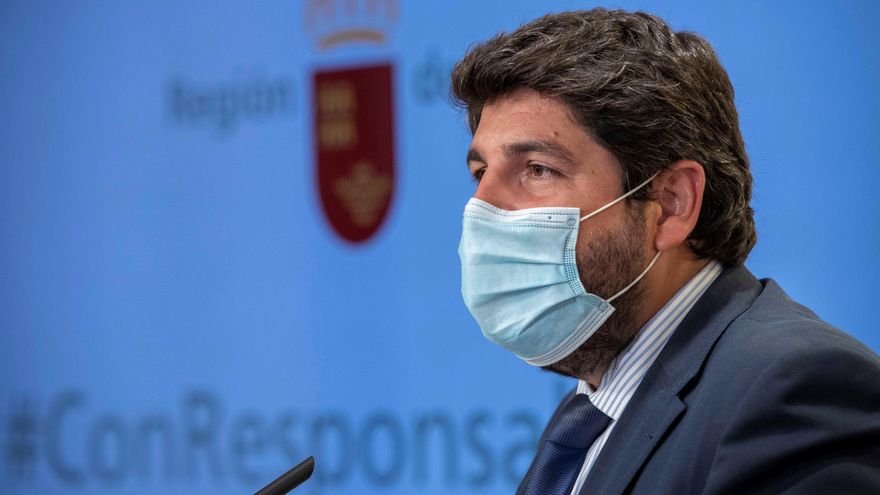 El presidente de la Comunidad de Murcia, Fernando López Miras. EFE/Marcial Guillén/Archivo