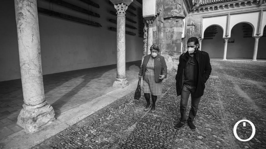 Olga Caballero, presidenta de la Agrupación de Cofradías