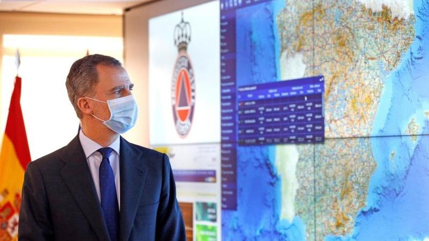 Felipe VI: Hay que tener esperanza e ilusión, pero no podemos relajarnos