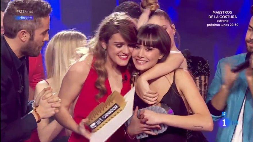 Amaia y Aitana, primera y segunda clasificadas