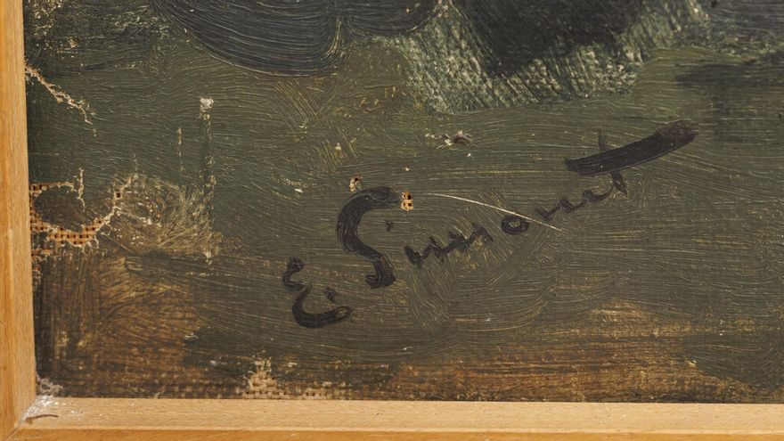 Detalle de la firma.