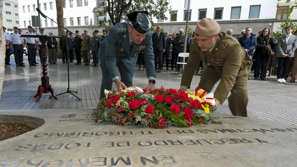 La Asociación de Víctimas del Terrorismo lamenta la ausencia del Gobierno canario en el acto de homenaje