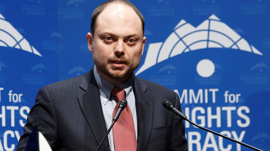 Fotografía de archivo (20-02-2018) del activista ruso y defensor de la democracia Vladimir Kara-Murza. EFE/Salvatore Di Nolfi