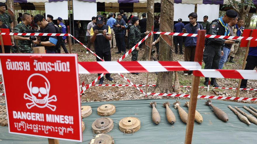 Tailandia y Camboya acuerdan desminar zonas fronterizas y asignar territorios disputados