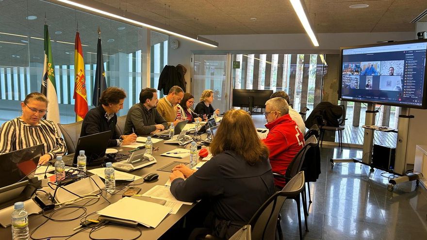Reunión del CECOP para gestionar la emergencia por el temporal.