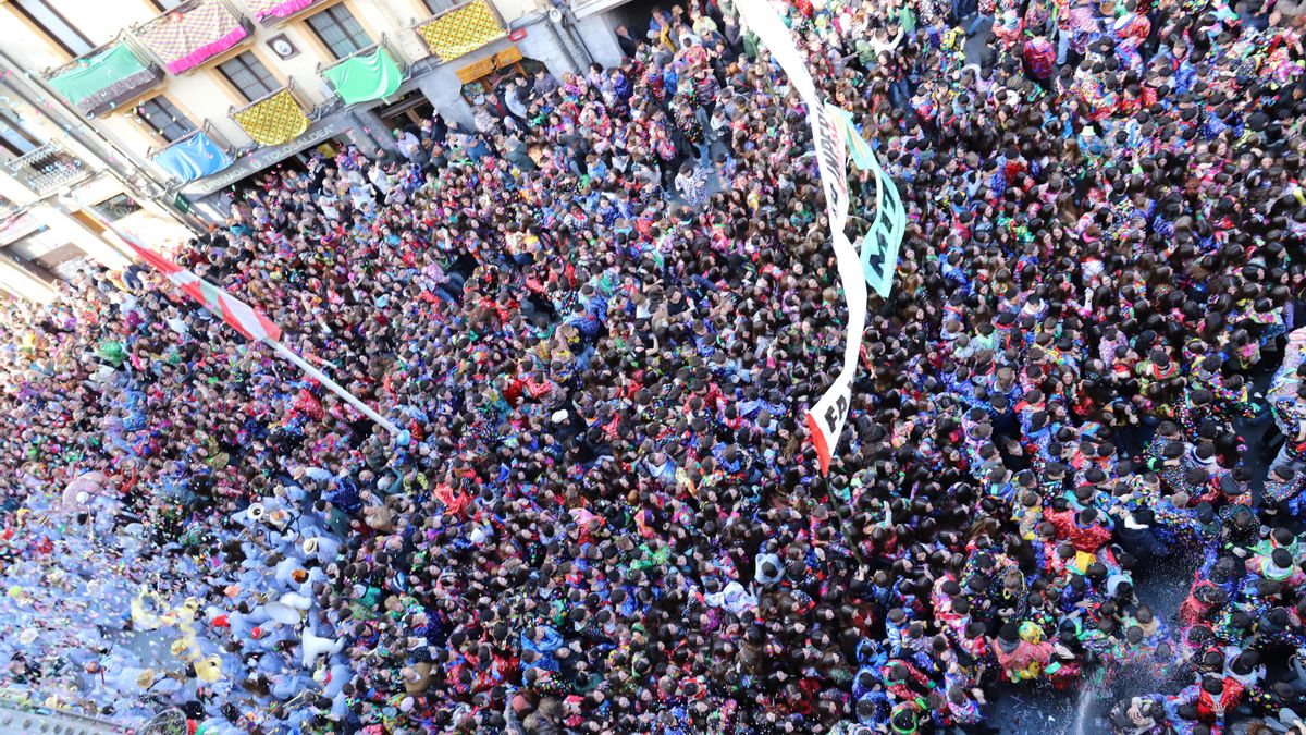 Tolosa vuelve a dar inicio al carnaval vasco más "gordo", con seis días que van más allá de los disfraces