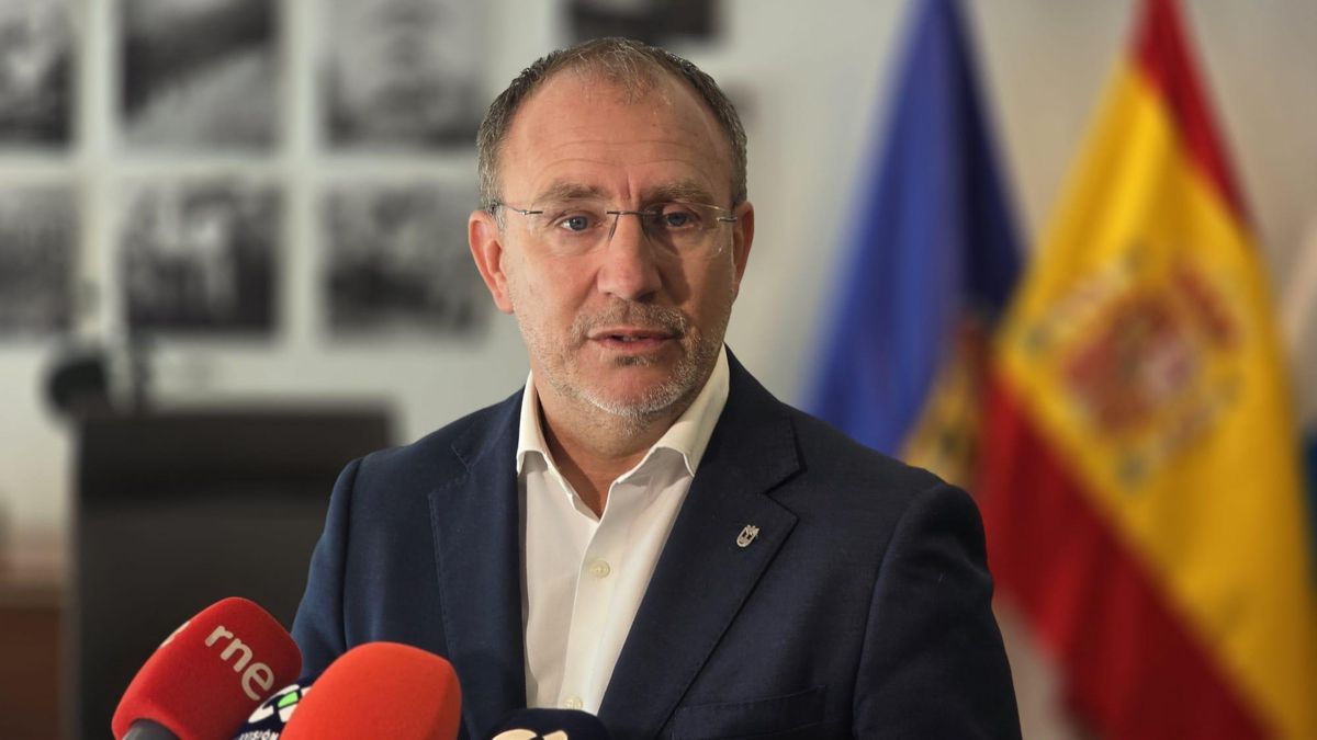 Sergio Rodríguez, presidente del Cabildo de La Palma.