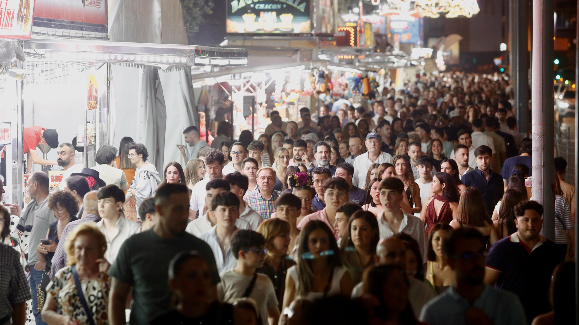 Comienzo de la feria 2026 y fuegos artificiales