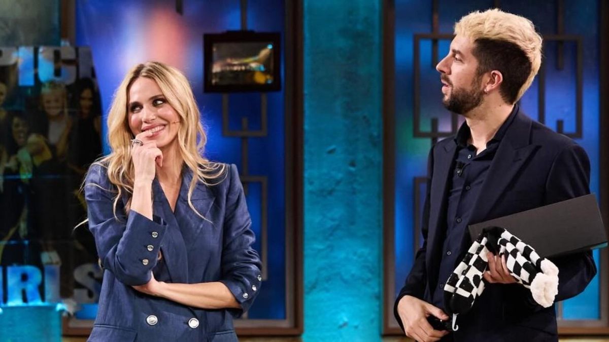 Vanesa Romero y David Broncano, en 'La Revuelta'