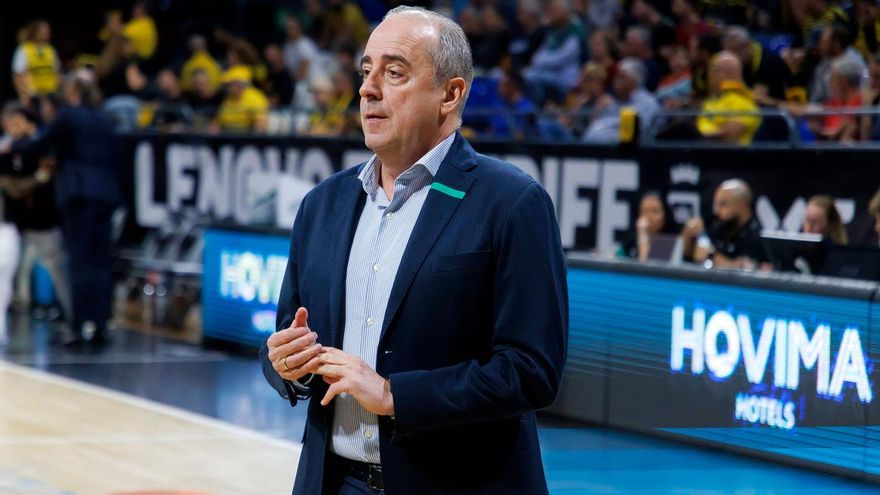 Txus Vidorreta cumple 400 partidos al frente del Lenovo Tenerife