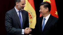 Xi y Felipe VI en una imagen de archivo