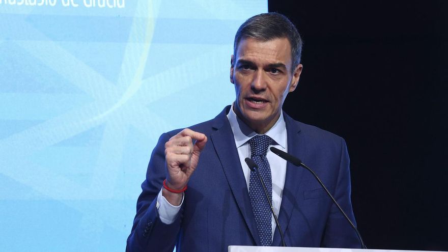 El presidente del Gobierno, Pedro Sánchez