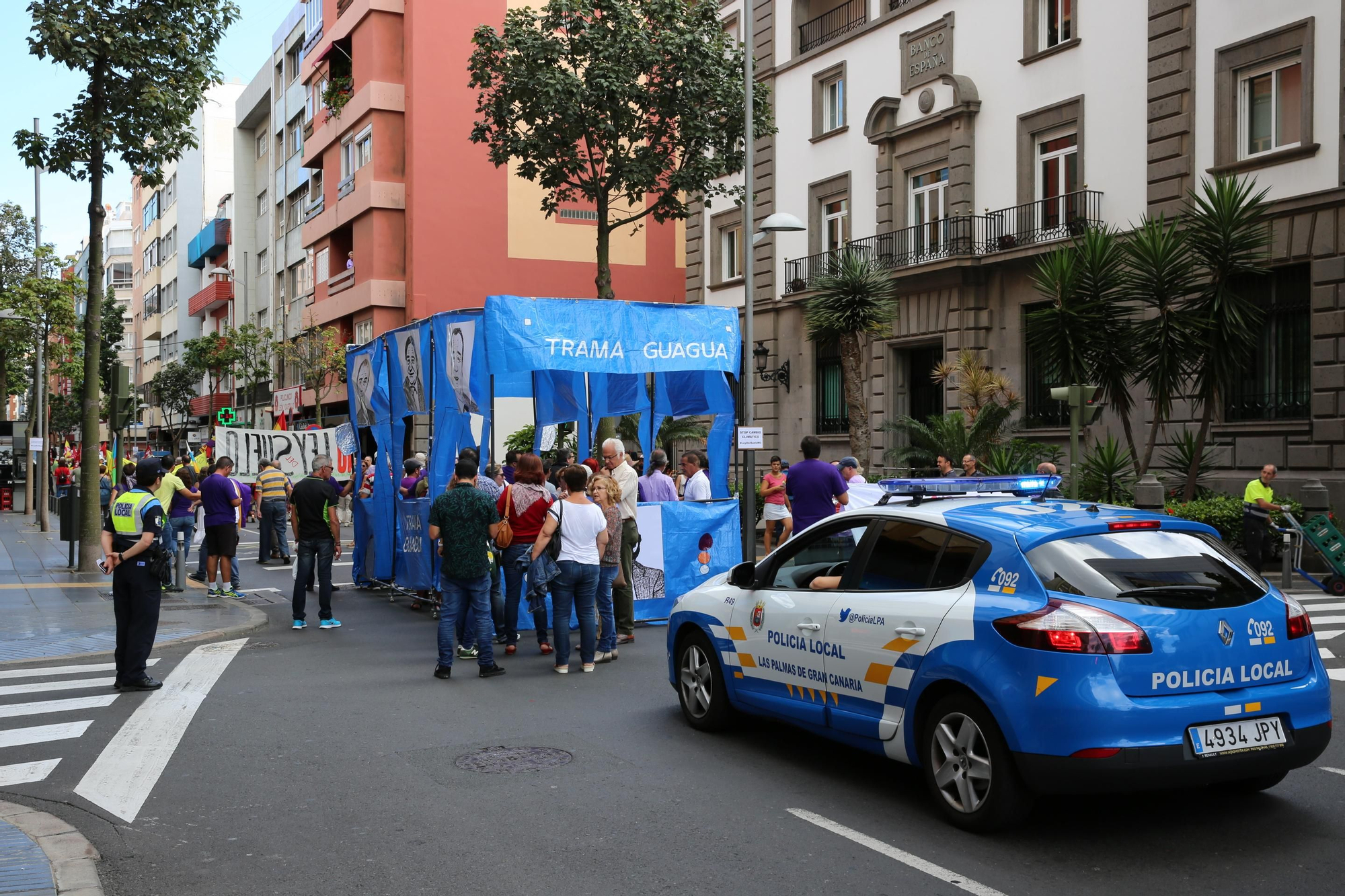 Marcha por la dignidad en Las Palmas de Gran Canaria. Alejandro Ramos.