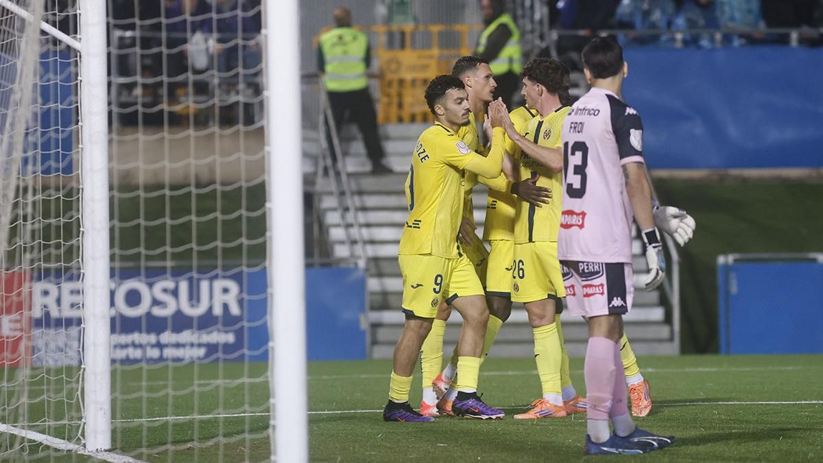 Las imágenes del Ciudad de Lucena - Villarreal CF