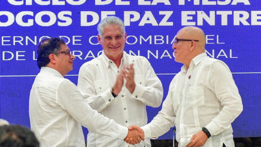 El Gobierno de Colombia y la guerrilla del ELN acordaron un cese del fuego temporal