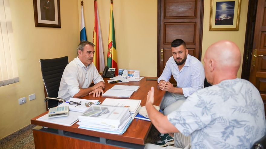 Reunión de Darwin Rodríguez con Francisco Paz.