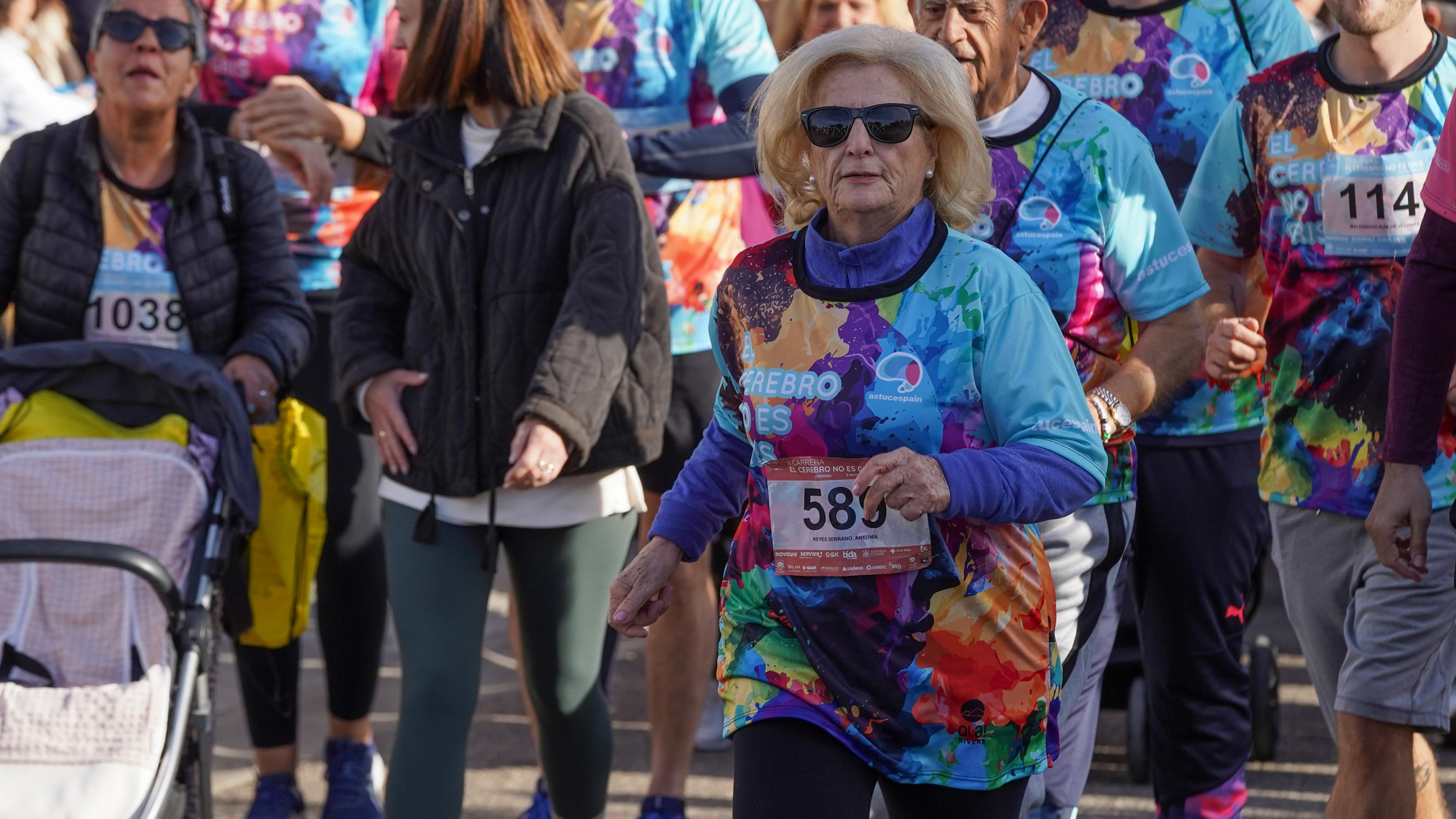 Carrera solidaria El cerebro no es gris
