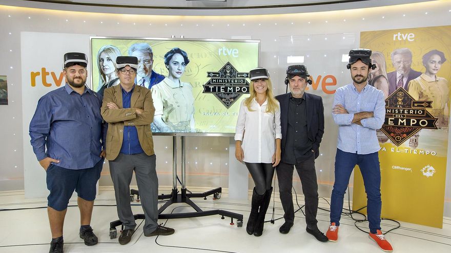 Roberto Romero, Ignacio Gómez, Cayetana Guillén, Javier Olivares y Pablo Lara