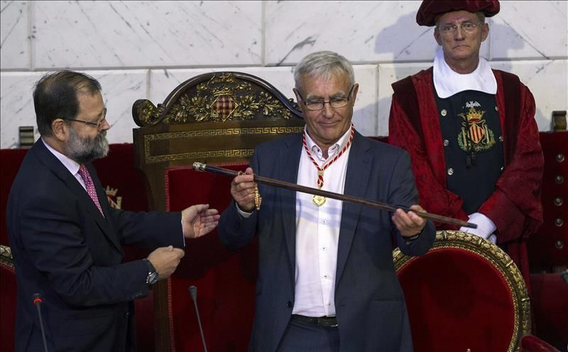 Joan Ribó, de Compromís, nuevo alcalde de Valencia