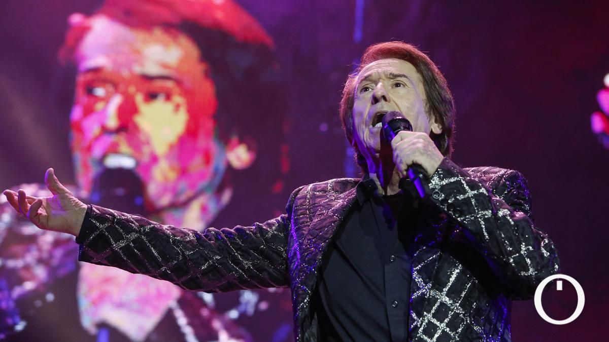 Concierto de Raphael en la plaza de toros