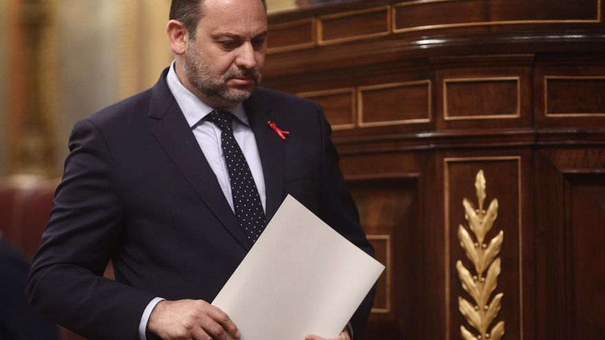 El ministro de Transportes, Moviliad y Agenda Urbana, José Luis Ábalos, en una imagen de archivo