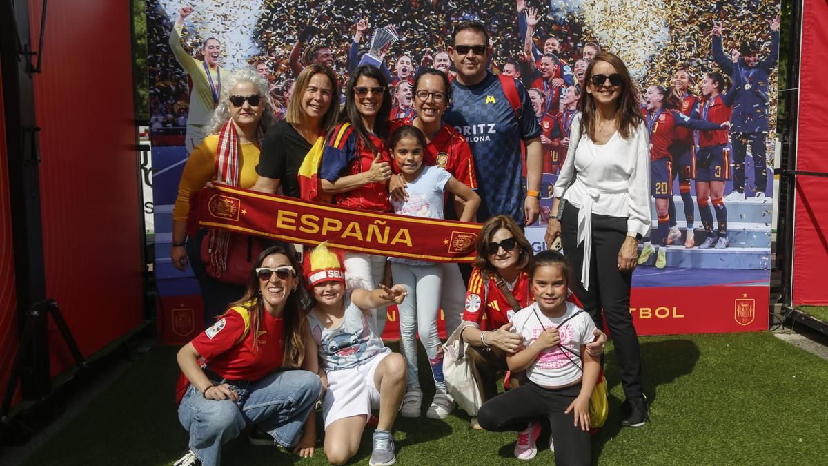 Fanzone de la Selección Española de Fútbol Femenina