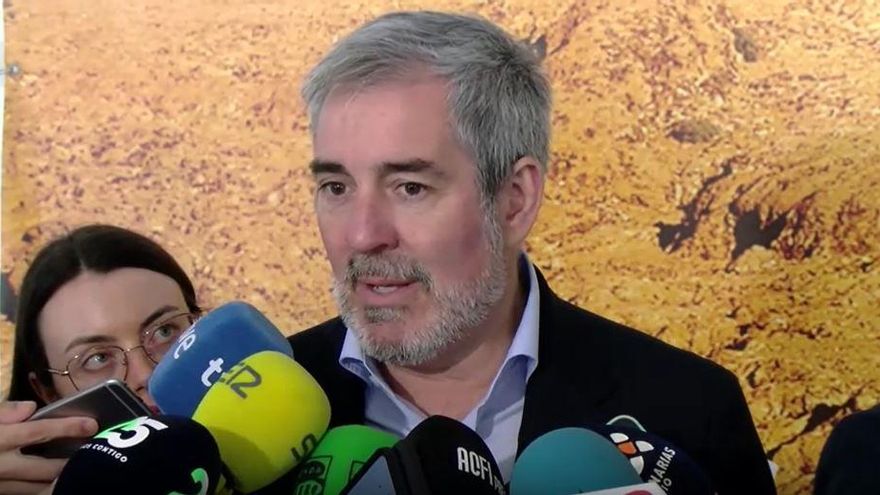 Clavijo, sobre la propuesta del PP de usar a la Armada contra la inmigración: "Obedecen a un desconocimiento de la realidad"