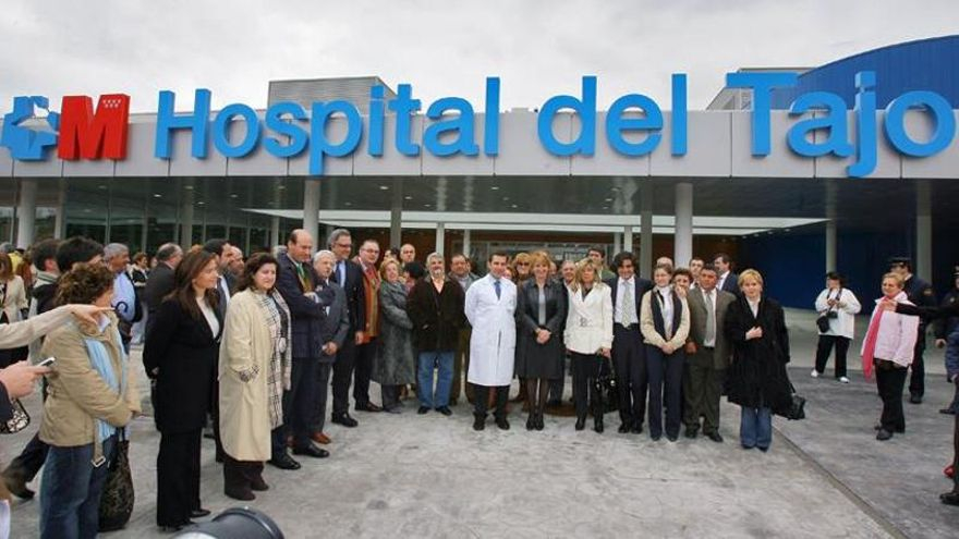Inauguración del hospital del Tajo, uno de los adjudicados a HIMA.