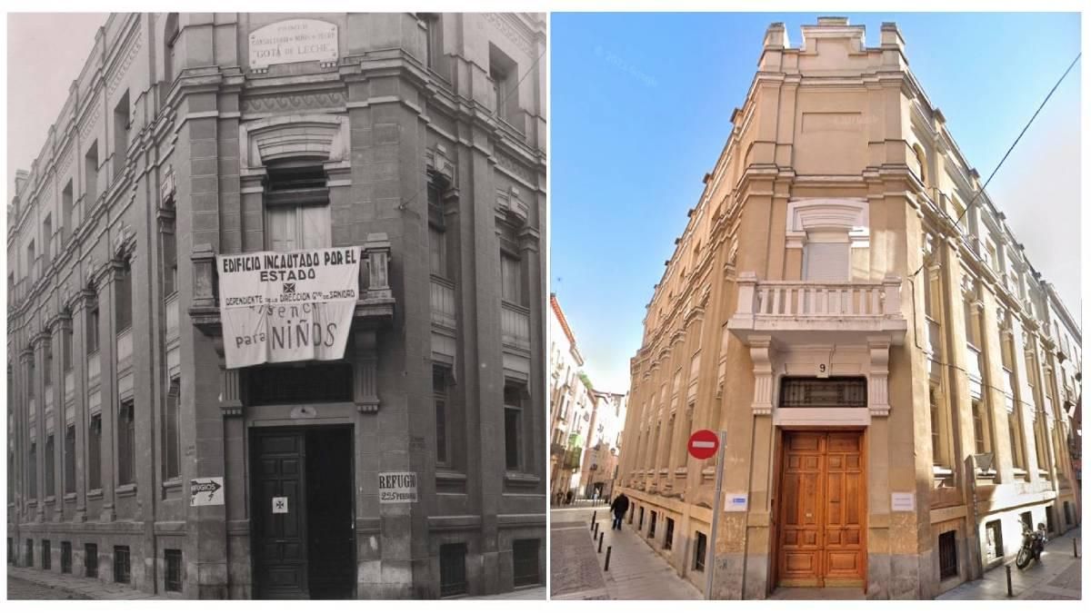 María Santiago, la niña bombardeada en Madrid cuya imagen recorrió Europa para mostrar el horror en La Gota de Leche