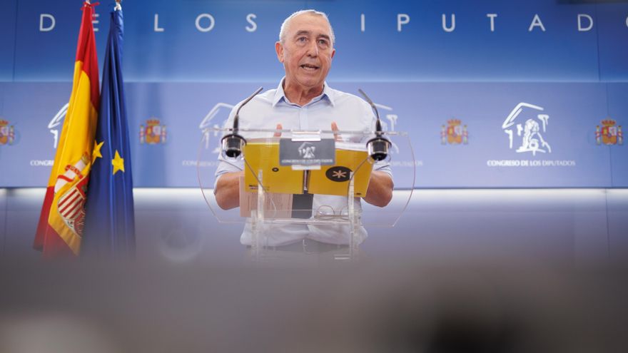 El diputado de Compromís en el Congreso, Joan Baldoví.