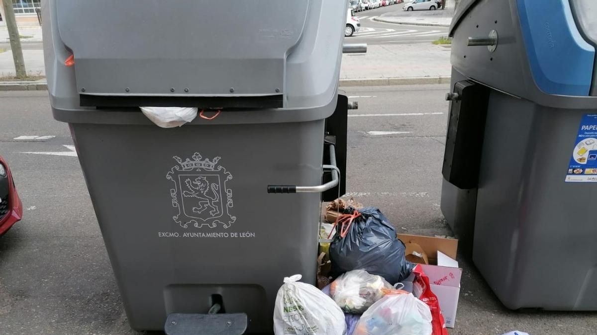 contenedor basura residuos contenedores león ayuntamiento pequeños nuevos