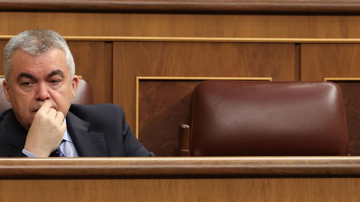 Santos Cerdán, este miércoles en el Congreso