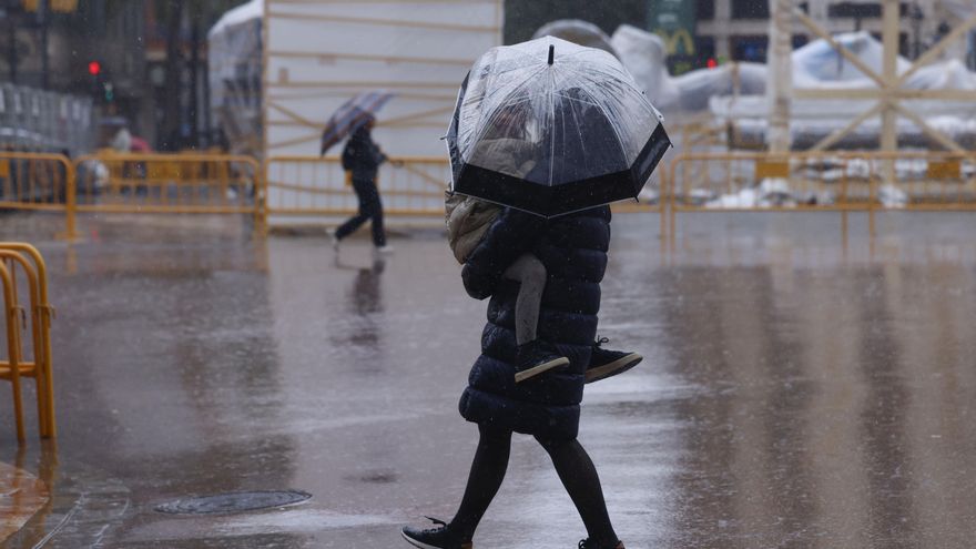 La semana arranca con una dana que dejará lluvias fuertes, nieve y más frío de lo normal