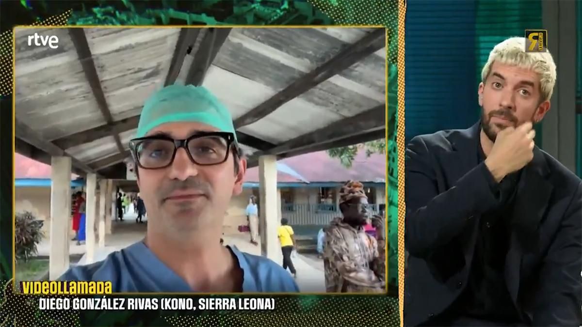 Diego González Rivas con Broncano en 'La Revuelta'