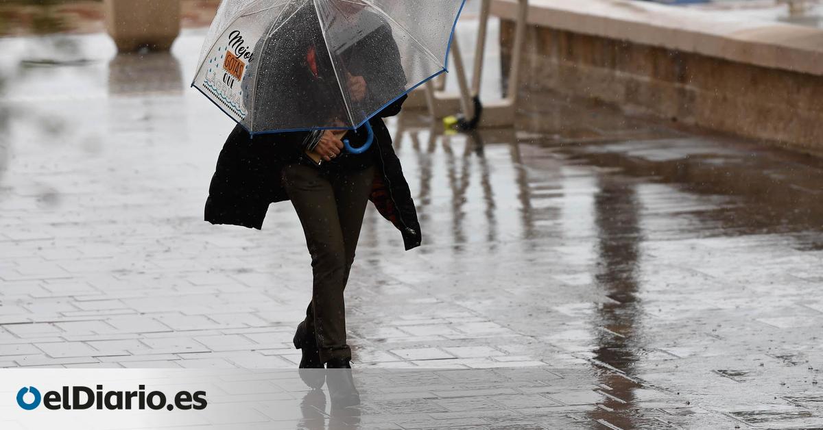 EL TIEMPO
La Aemet prevé una semana más cálida de lo normal y lluvias en el Mediterráneo